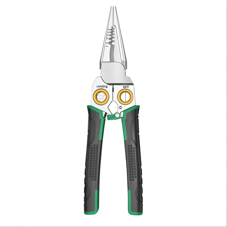9-in-1 Wire Strippers with Electrical Tester